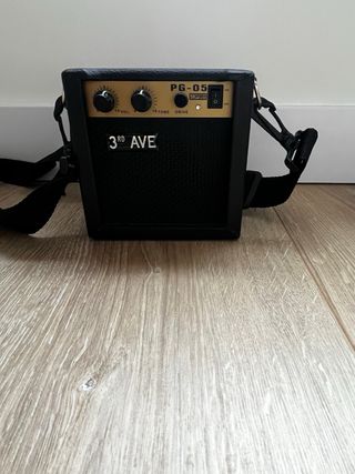 Guitarra Eléctrica Infantil 3RD AVE Camuflaje Azul