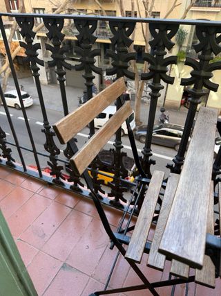 Mesa y 2 Sillas Terraza Ikea