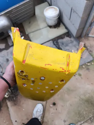 Guardabarros trasero Derbi Senda 1999