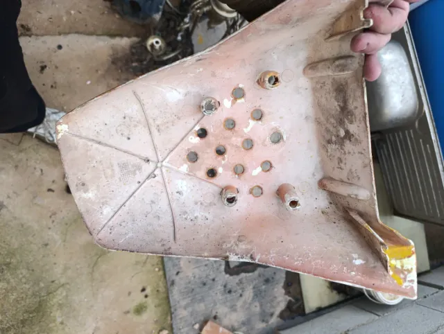 Guardabarros trasero Derbi Senda 1999