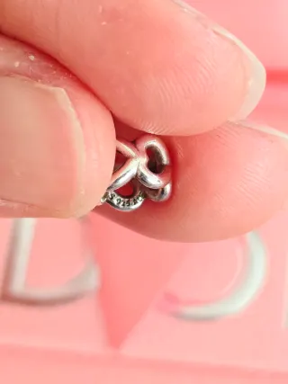 Pandora Charm Corazones Infinito Plata