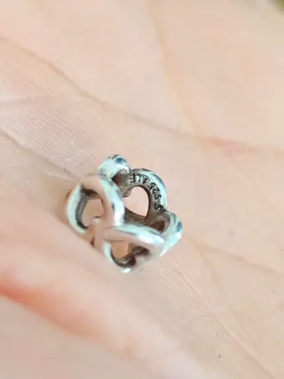 Pandora Charm Corazones Infinito Plata