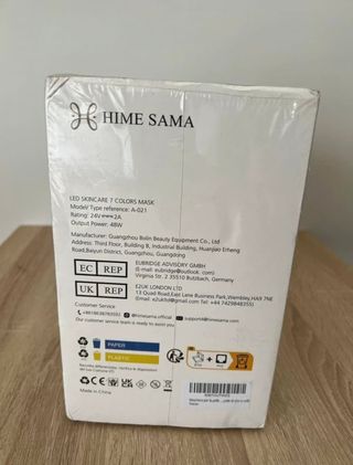 HIME SAMA LED skincare 7 colors face mask Máscara