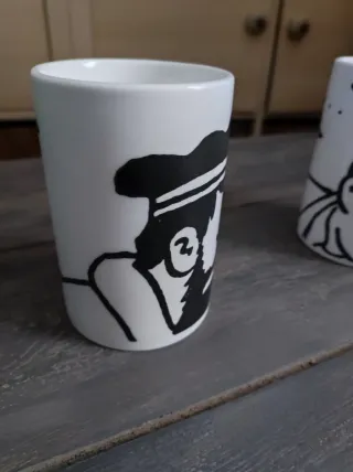 Tazas Tintín. Colecciónista