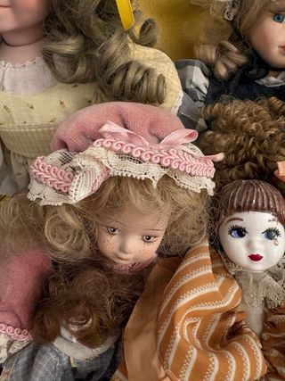 10 Bambole Ceramica
