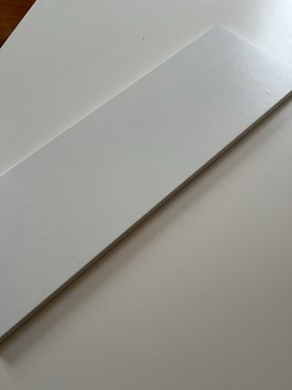 Tabla estantería blanca 60x20 cm