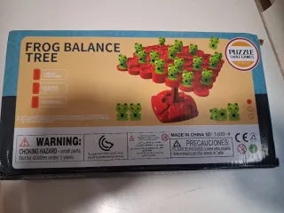 Juego de Equilibrio Frog Balance Tree