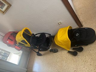 Bugaboo Bee 6 Capazo y Silla de Paseo Amarilla