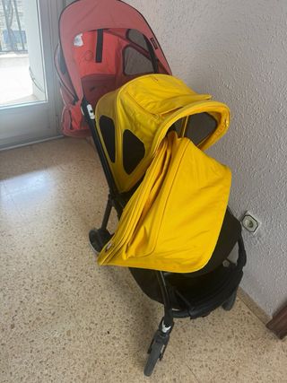 Bugaboo Bee 6 Capazo y Silla de Paseo Amarilla
