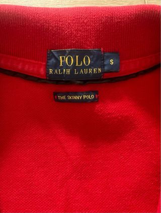 Polo Ralph Lauren Rojo Talla S