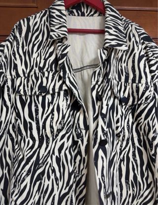 Chaqueta Estampada Cebra Nueva