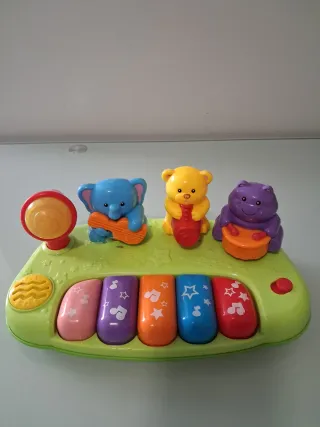 Piano infantil musical con animales