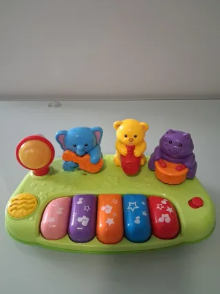 Piano infantil musical con animales