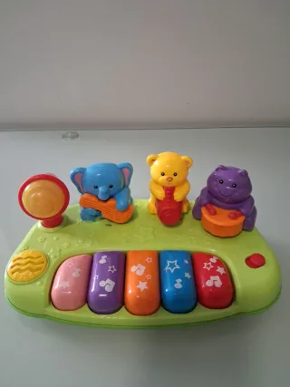 Piano infantil musical con animales