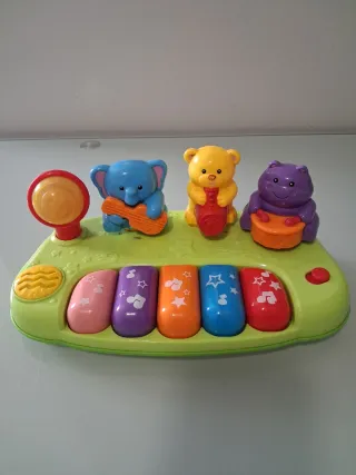 Piano infantil musical con animales
