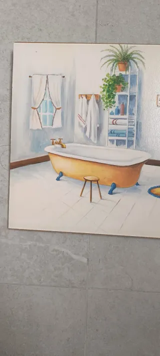 Cuadro baño J. Sillero