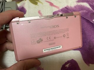 Nintendo 3DS Rosa con Cargador