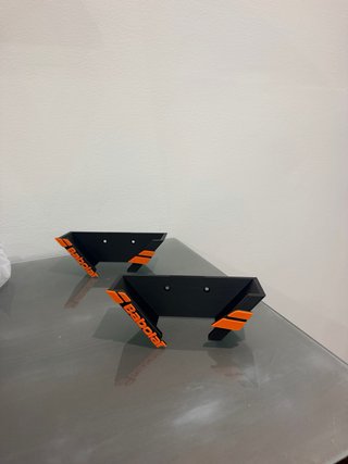 Soportes personalizados para palas de pádel