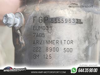 DOWNPIPE PARA OPEL ASTRA H 2004-2009 - 1.9 CDTI 120CV