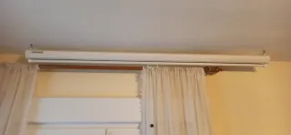 Pantalla Proyector Luxscreen 84 Manual Blanca