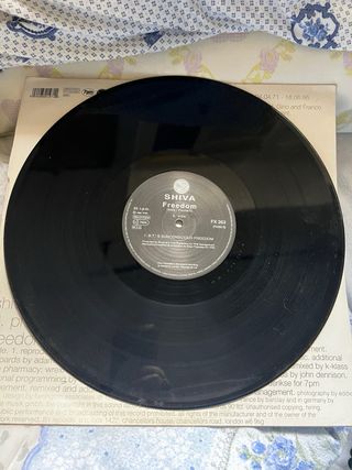 12” Shiva - Freedom Mix House