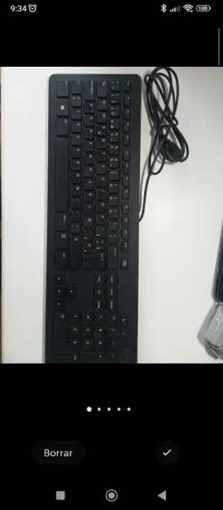 Teclado Dell Negro USB