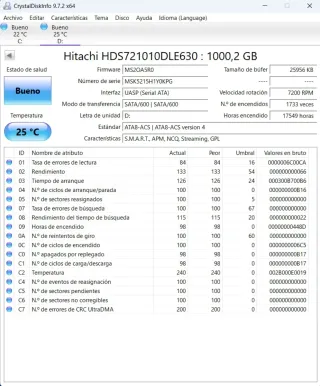 Pack Disco Duro 1TB Hitachi 3.5" (PC/PS4/PS5/Xbox)