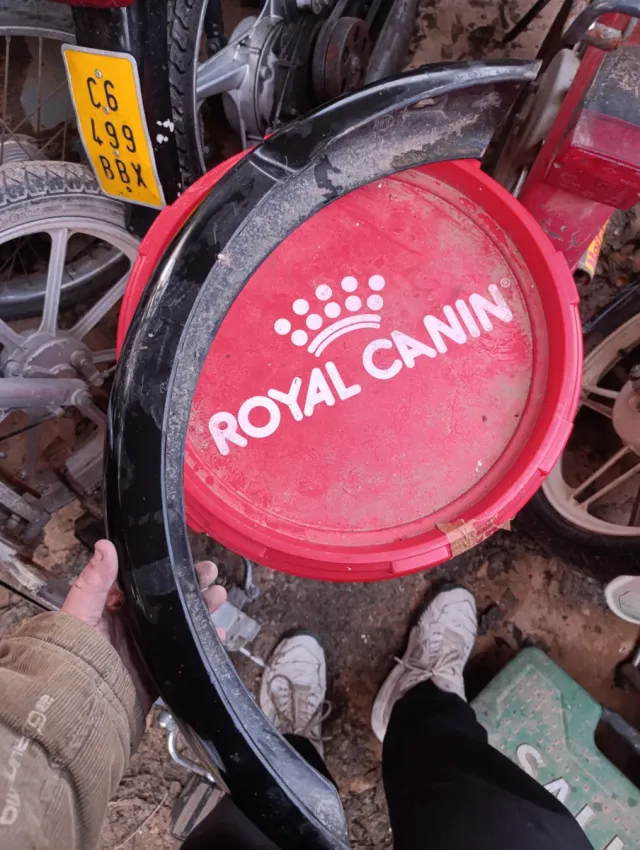 Guardabarros trasero Vespino AL-ALX negro