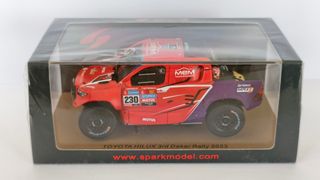 Spark S5886 1:43 Toyota Hilux Moraes 3o Dakar 2023