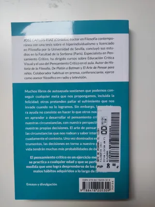 El arte de pensar (Spanish Edition)