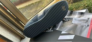 Scarpe Emporio Armani Blu Nuove