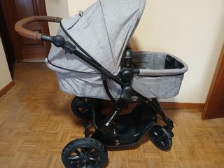 Silla de paseo 3 en 1: moisés y portabebés