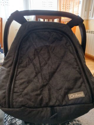 Silla de paseo 3 en 1: moisés y portabebés