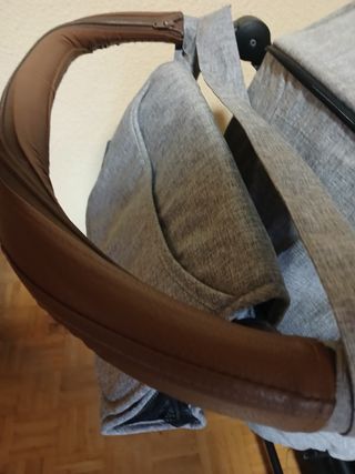 Silla de paseo 3 en 1: moisés y portabebés