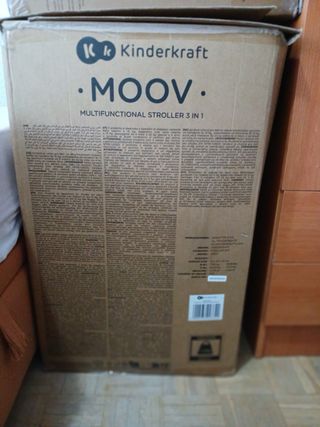 Silla de paseo 3 en 1: moisés y portabebés