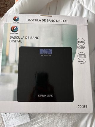 Báscula de Baño Digital Euro Life
