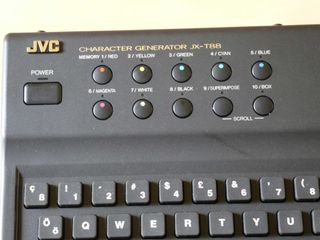 Generatore Caratteri JVC JX-T88