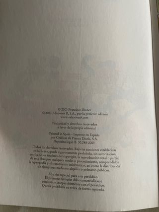 cómics Pepe Gotera y Otilio – Edición 2003 (Edicio