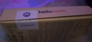 Motorola Moto G 05 Caja y Cable NUEVO A ESTRENAR