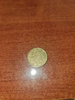 Moneda 10 céntimos Italia 2002