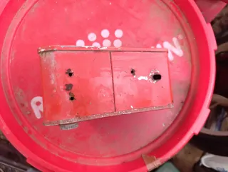 Caja herramientas Gimson naranja