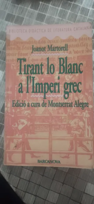 BOLCAT29 TIRANT LO BLANC