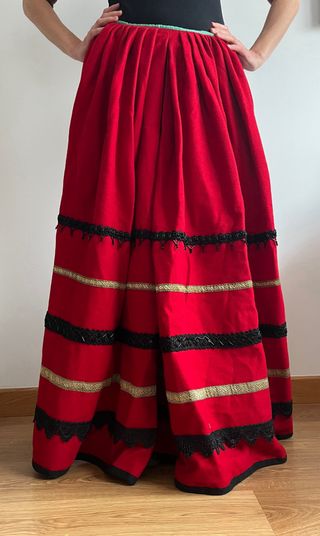 Falda Traje Regional Burgos Nueva