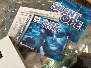 Silent Scope Game Boy Advance PAL Raro Poster