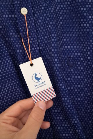 Camisa El Ganso Talla 39 Azul Sin Estrenar