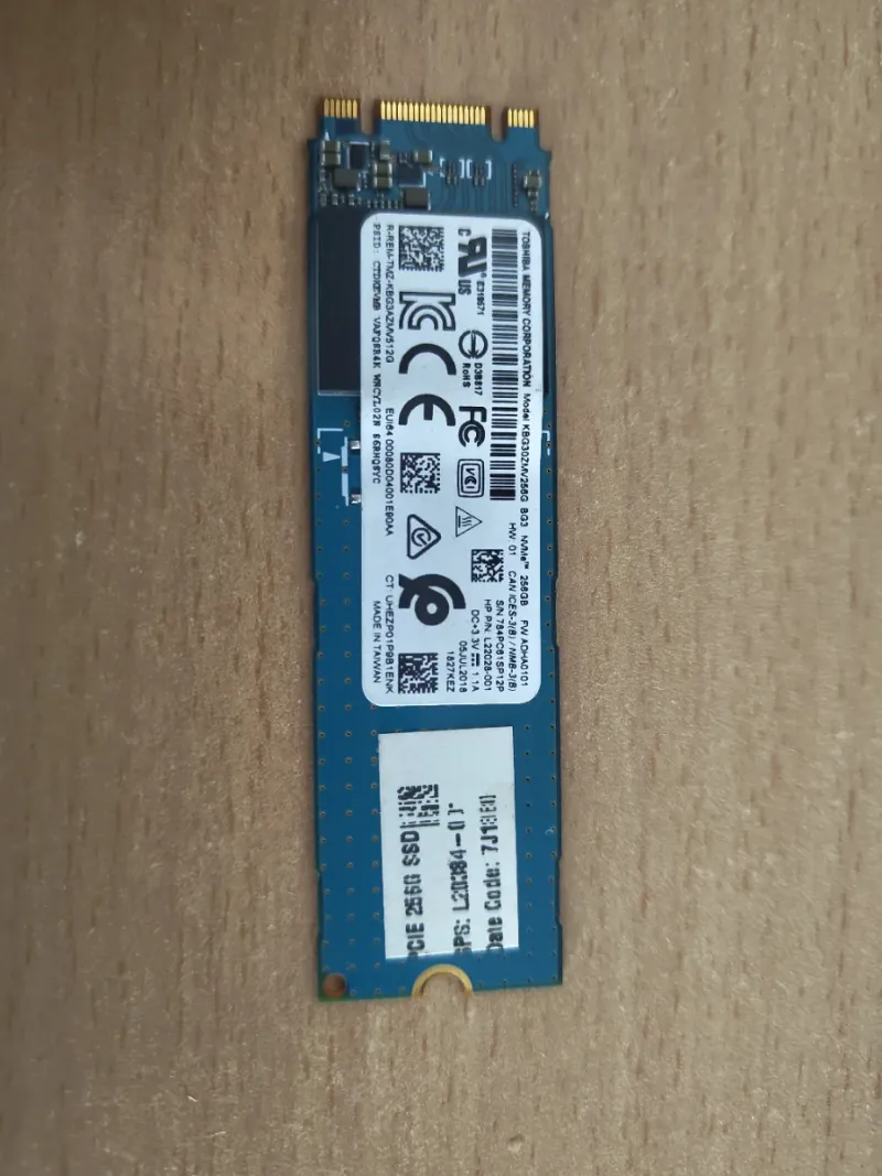 SSD M.2 NVMe Toshiba 256GB