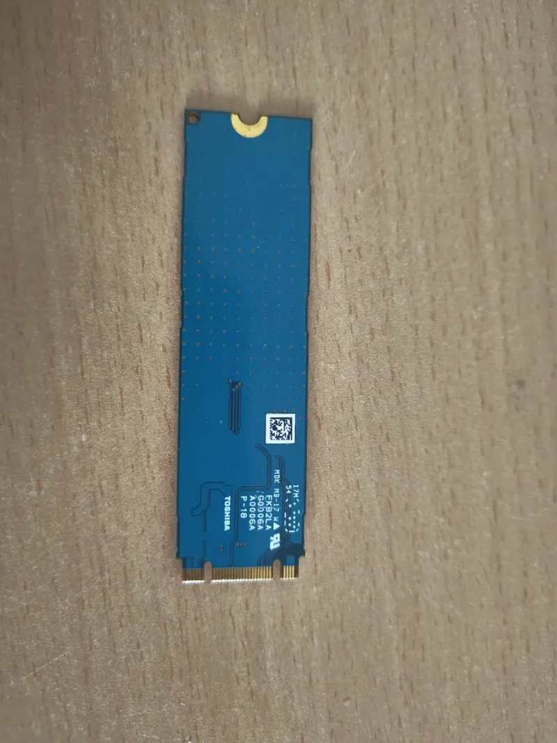 SSD M.2 NVMe Toshiba 256GB afbeelding 2