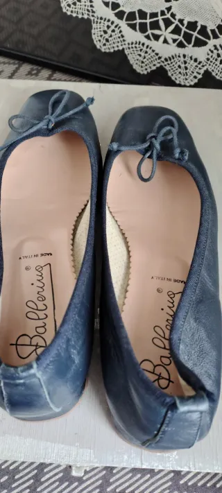 Ballerina Scarpe Blu Tg 39