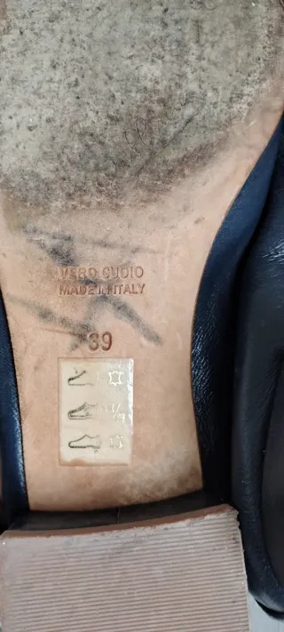 Ballerina Scarpe Blu Tg 39