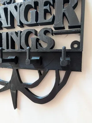 Colgador Llaves Stranger Things 3D PLA